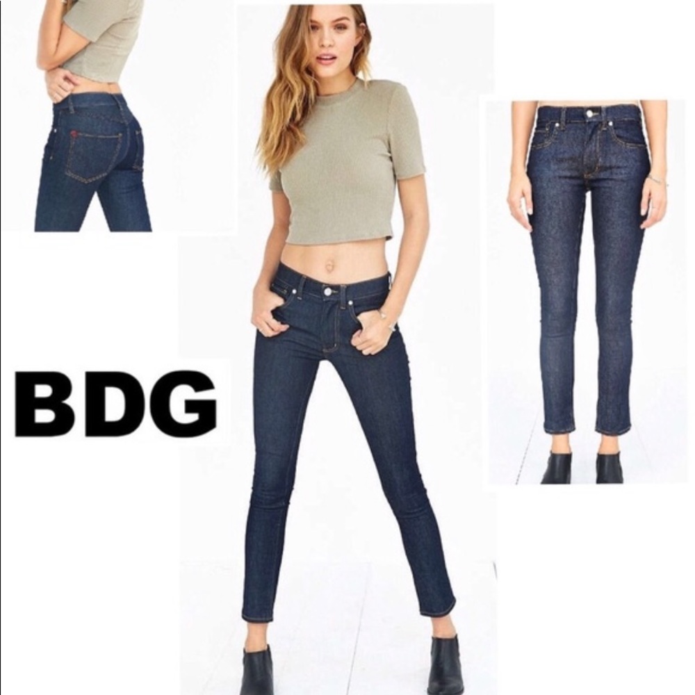 BDG Drainpipe High Rise Jeans